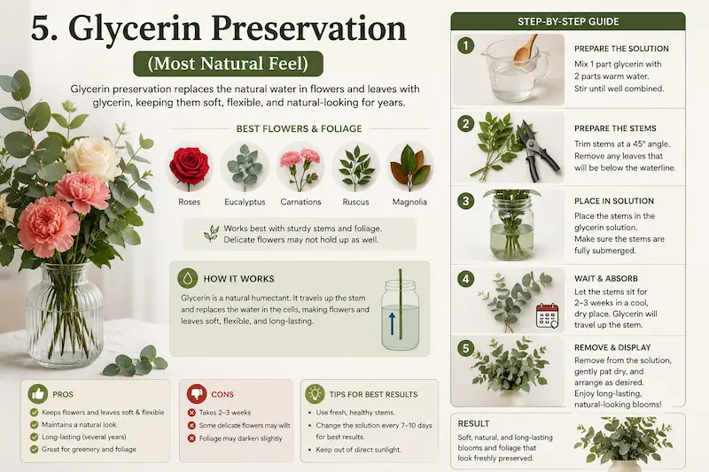 glycerin preservation