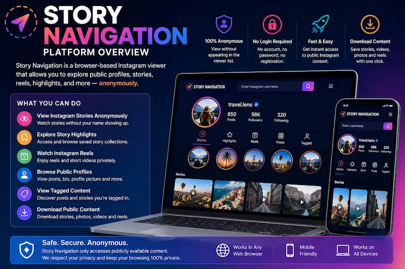 Story Navigation Platform Overview