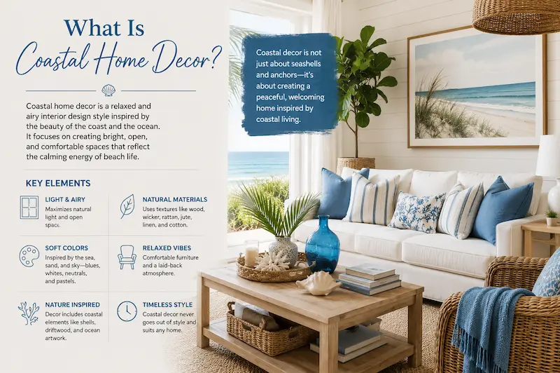 What Is Coastal Home Decor?