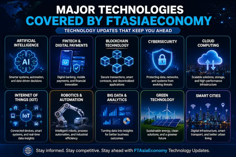 major technologies covered by ftasiaeconomy technology updates