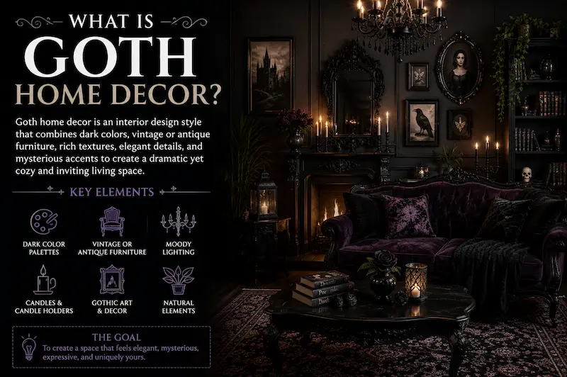 What Is Goth Home Decor?
