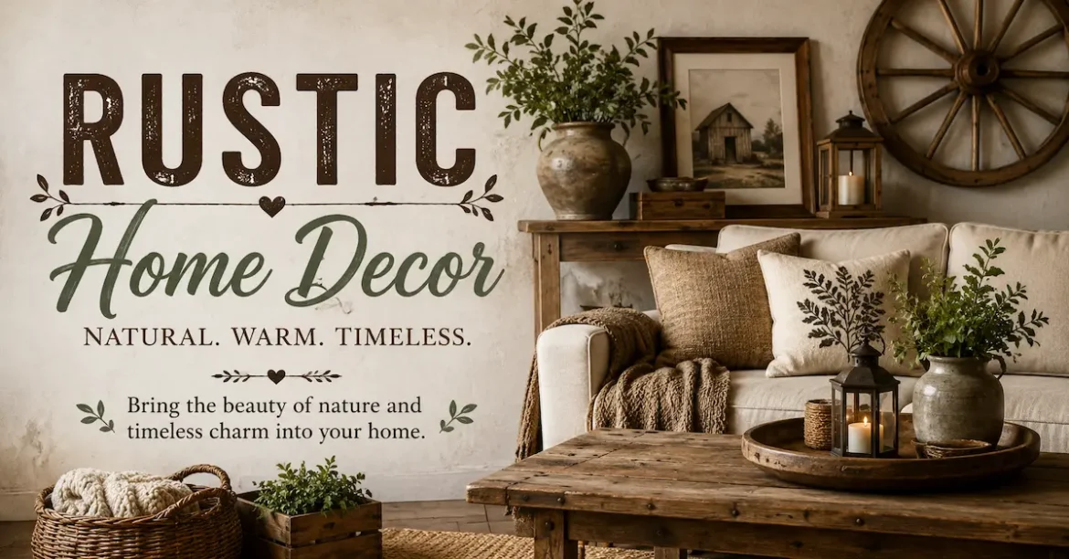 rustic home decor